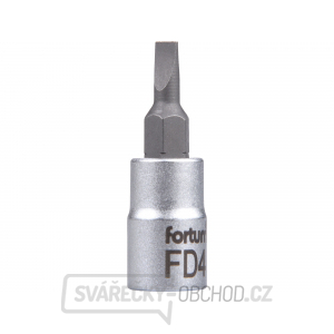 Hlavice zástrčná šroubovák plochý, 1/4 Hlavice zástrčná šroubovák plochý, 1/4