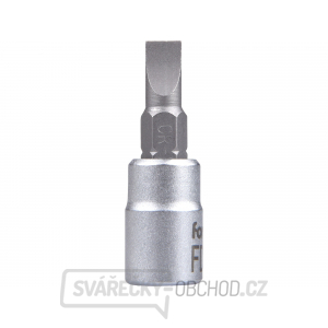 Hlavice zástrčná šroubovák plochý, 1/4 Hlavice zástrčná šroubovák plochý, 1/4