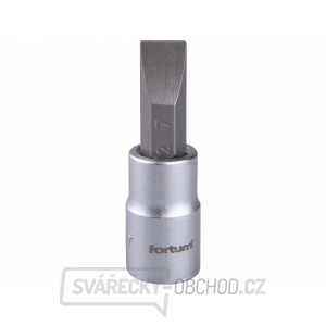 Hlavice zástrčná šroubovák plochý, 1/4 Hlavice zástrčná šroubovák plochý, 1/4
