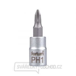 Hlavice zástrčná šroubovák PH, 1/4 Hlavice zástrčná šroubovák PH, 1/4