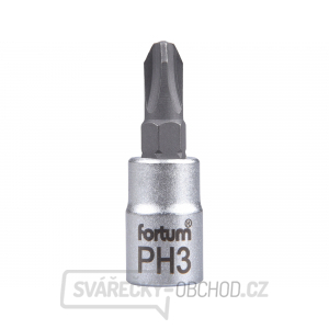 Hlavice zástrčná šroubovák PH, 1/4 Hlavice zástrčná šroubovák PH, 1/4