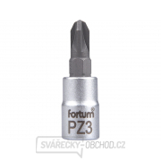 Hlavice zástrčná šroubovák PZ, 1/4 Hlavice zástrčná šroubovák PZ, 1/4