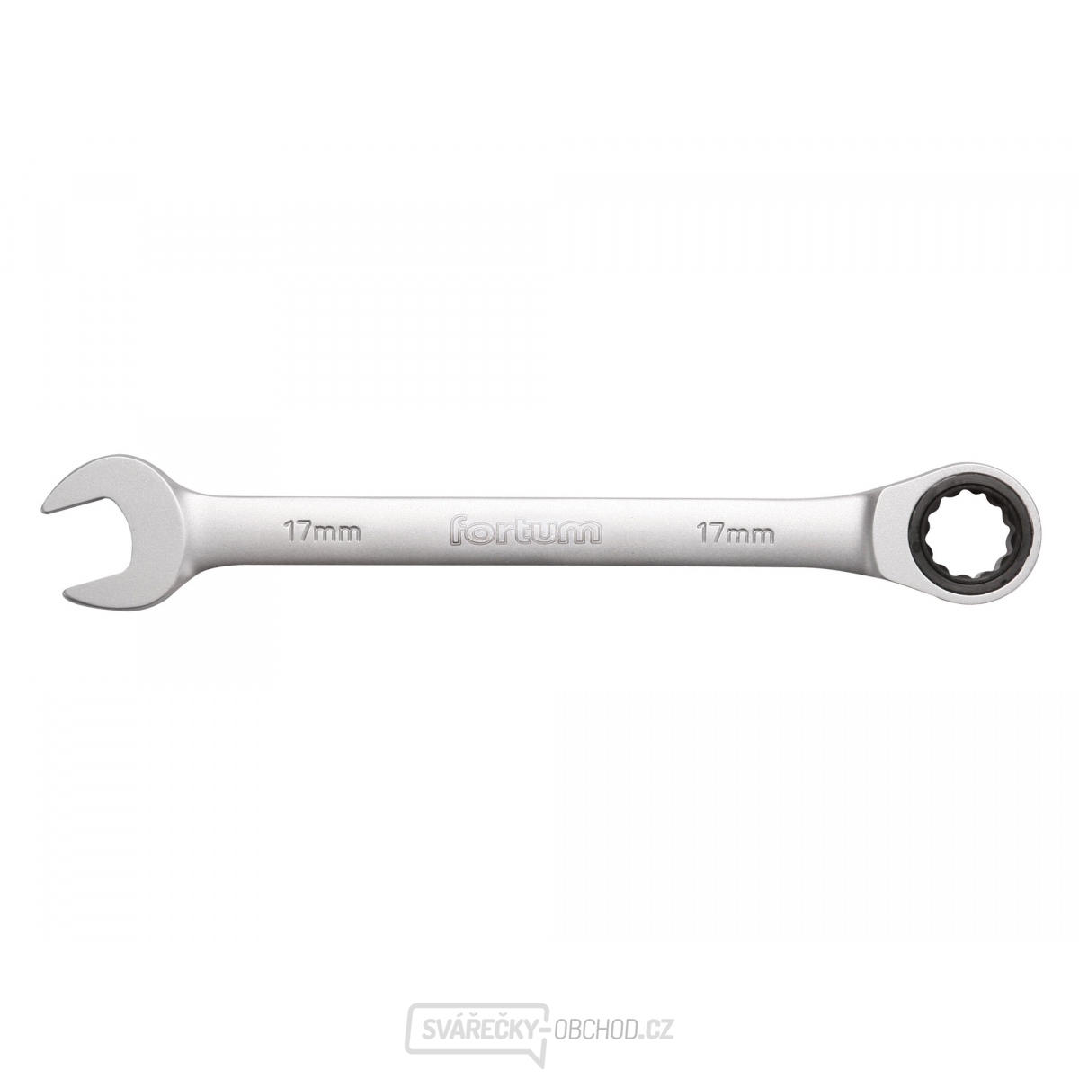 Klíč ráčnový očkoplochý, 72 zubů, 18mm, L 235mm, CrV/S2