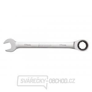 Klíč ráčnový očkoplochý, 72 zubů, 18mm, L 235mm, CrV/S2 Klíč ráčnový očkoplochý, 72 zubů, 18mm, L 235mm, CrV/S2 gallery main image