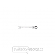 Klíč ráčnový očkoplochý s kloubem, 72 zubů, 8mm, L 134mm, CrV/S2 gallery main image