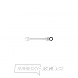 Klíč ráčnový očkoplochý s kloubem, 72 zubů, 11mm, L 173mm, CrV/S2 gallery main image
