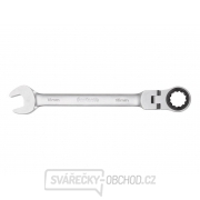 Klíč ráčnový očkoplochý s kloubem, 72 zubů, 13mm, L 186mm, CrV/S2 gallery main image