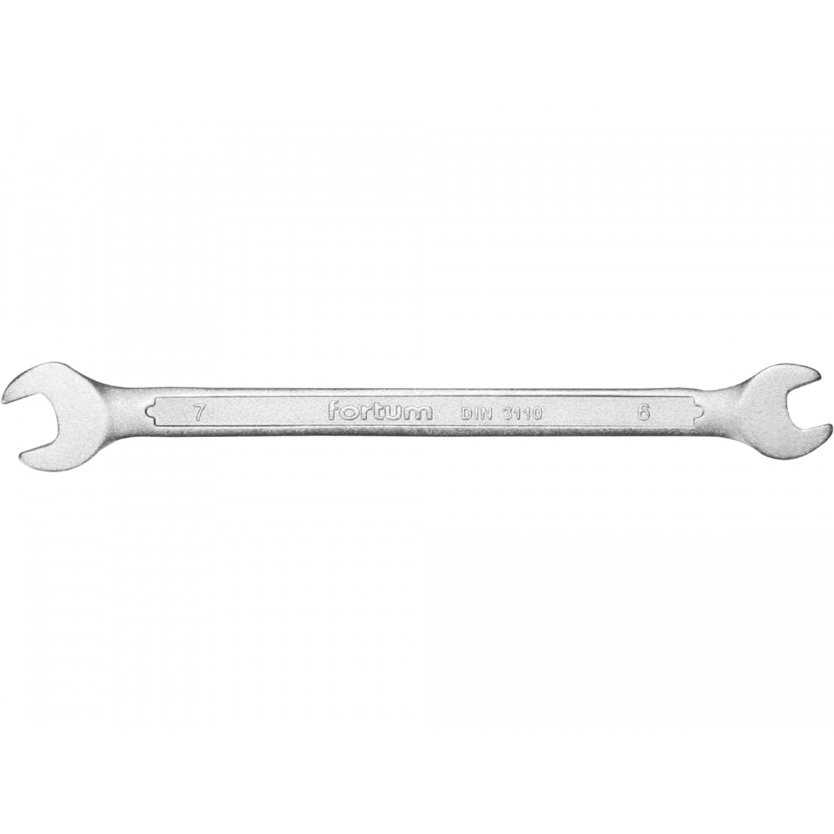 Fortum Klíč plochý, 6x7mm, L 121mm, 61CrV5 4730107