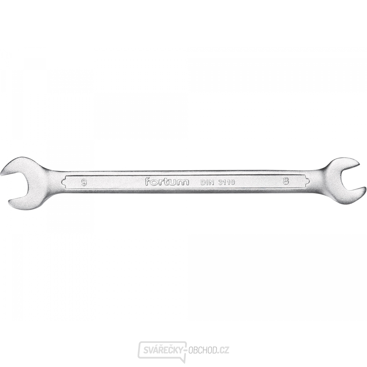 Klíč plochý, 8x9mm, L 141mm, 61CrV5