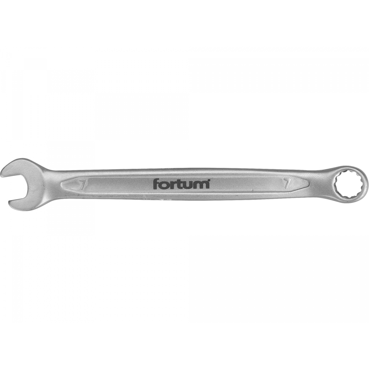 Fortum Klíč očkoplochý, 7mm, L 121mm, 61CrV5