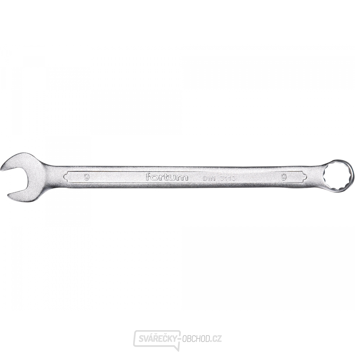 Klíč očkoplochý, 9mm, L 141mm, 61CrV5