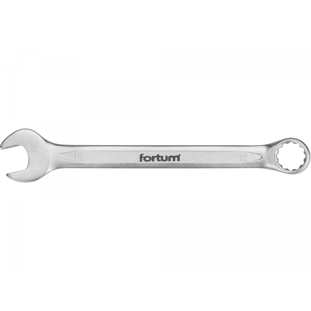 Fortum Klíč očkoplochý, 15mm, L 201mm, 61CrV5 4730215