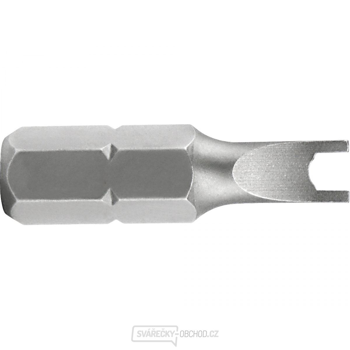 Hrot plochý vrtaný - SD 6x25mm, S2