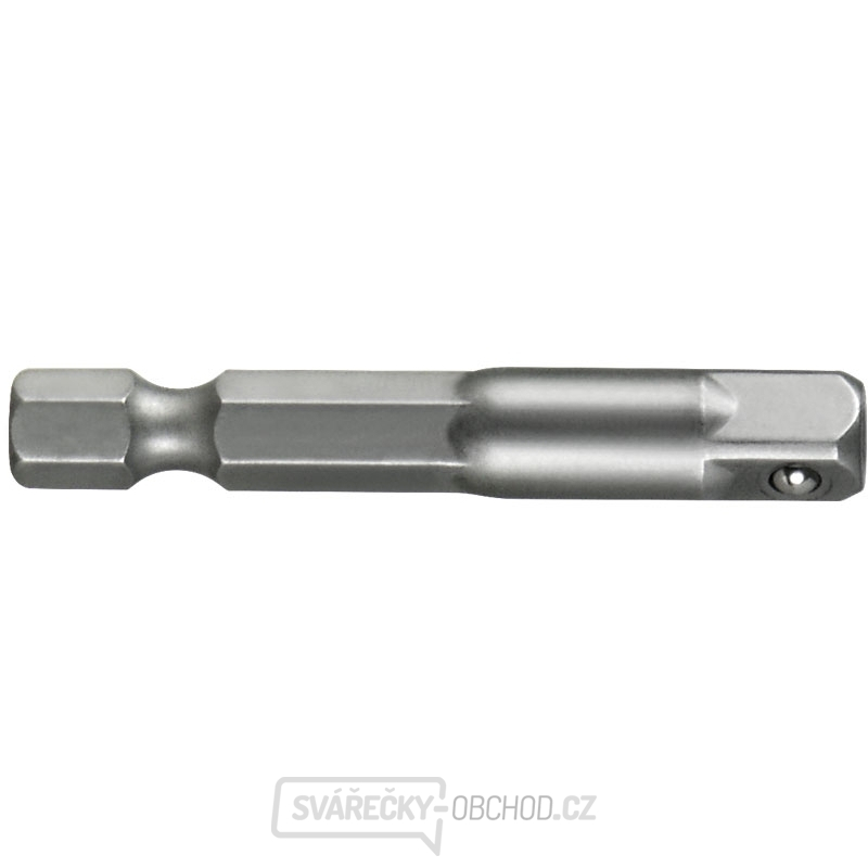 Adaptér šestihran/čtyřhran 1/4", S2 - 50mm