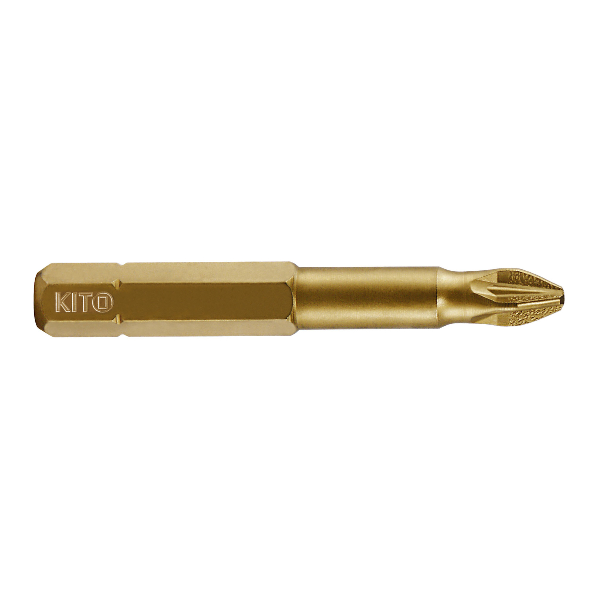 Levně KITO Sada hrotů 10ks, PZ 1x50mm, S2/TiN 4821210