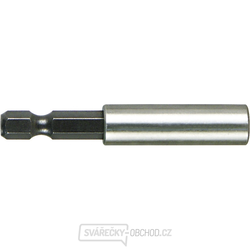 Držák hrotů magnetický, 61CrV5 - 1/4"x60mm