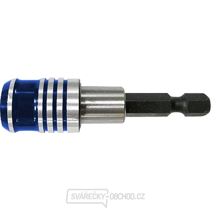 Držák hrotů s aretací a magnetem, 61CrV5 - 1/4"x65mm