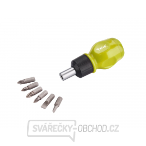 Šroubovák ráčnový, CrV - 6 v 1 Šroubovák ráčnový, CrV - 6 v 1 gallery main image