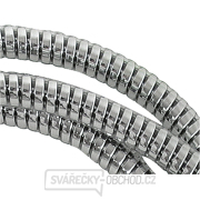 Hadice sprchová, černo/stříbrná  PVC, 150cm, ,, PVC, VIKING Náhled