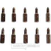 Hroty křížové, PH 1x25mm, CrMoV - 10ks Hroty křížové, PH 1x25mm, CrMoV - 10ks gallery main image