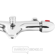 Baterie termostatická vanová, chrom Náhled