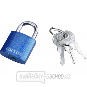 Zámek visací litinový barevný, 25mm Zámek visací litinový barevný, 25mm gallery main image