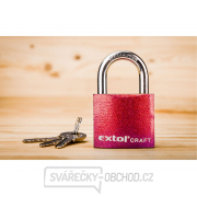 Zámek visací litinový barevný, 32mm náhled