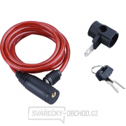 Zámek na kolo - lanko, 6x1500mm Zámek na kolo - lanko, 6x1500mm gallery main image