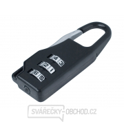 Zámek kombinační s trojmístným kódem, 21,5x60mm Zámek kombinační s trojmístným kódem, 21,5x60mm gallery main image