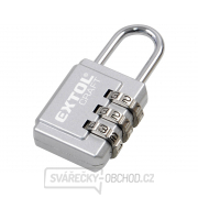 Zámek kombinační s trojmístným kódem, 26x55mm Zámek kombinační s trojmístným kódem, 26x55mm gallery main image