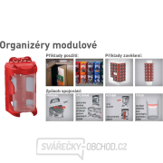 Přenosný modulový organizér, 16 modulů Náhled