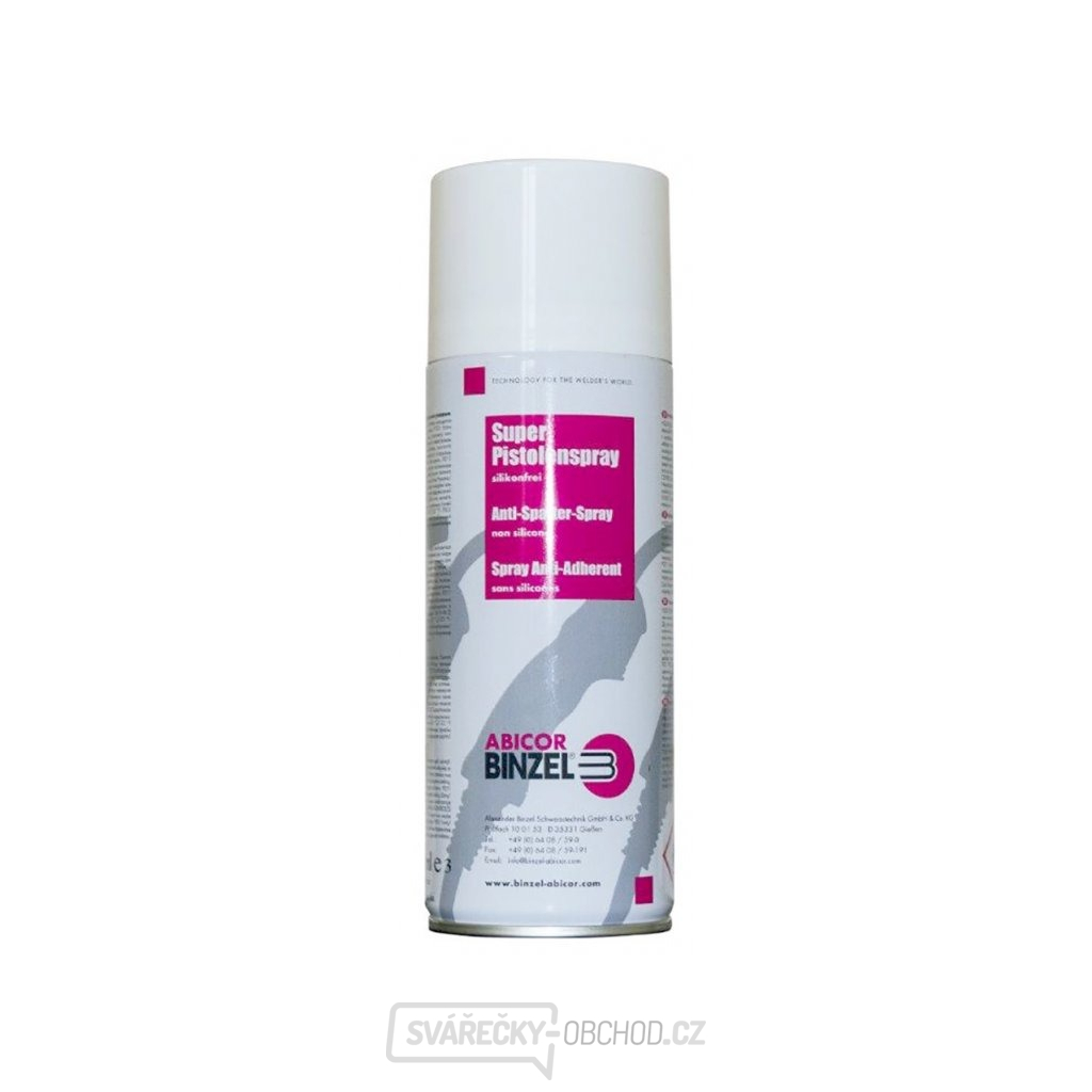 Separační sprej proti rozstřiku BINZEL Super Pistolen Spray - 1 kus