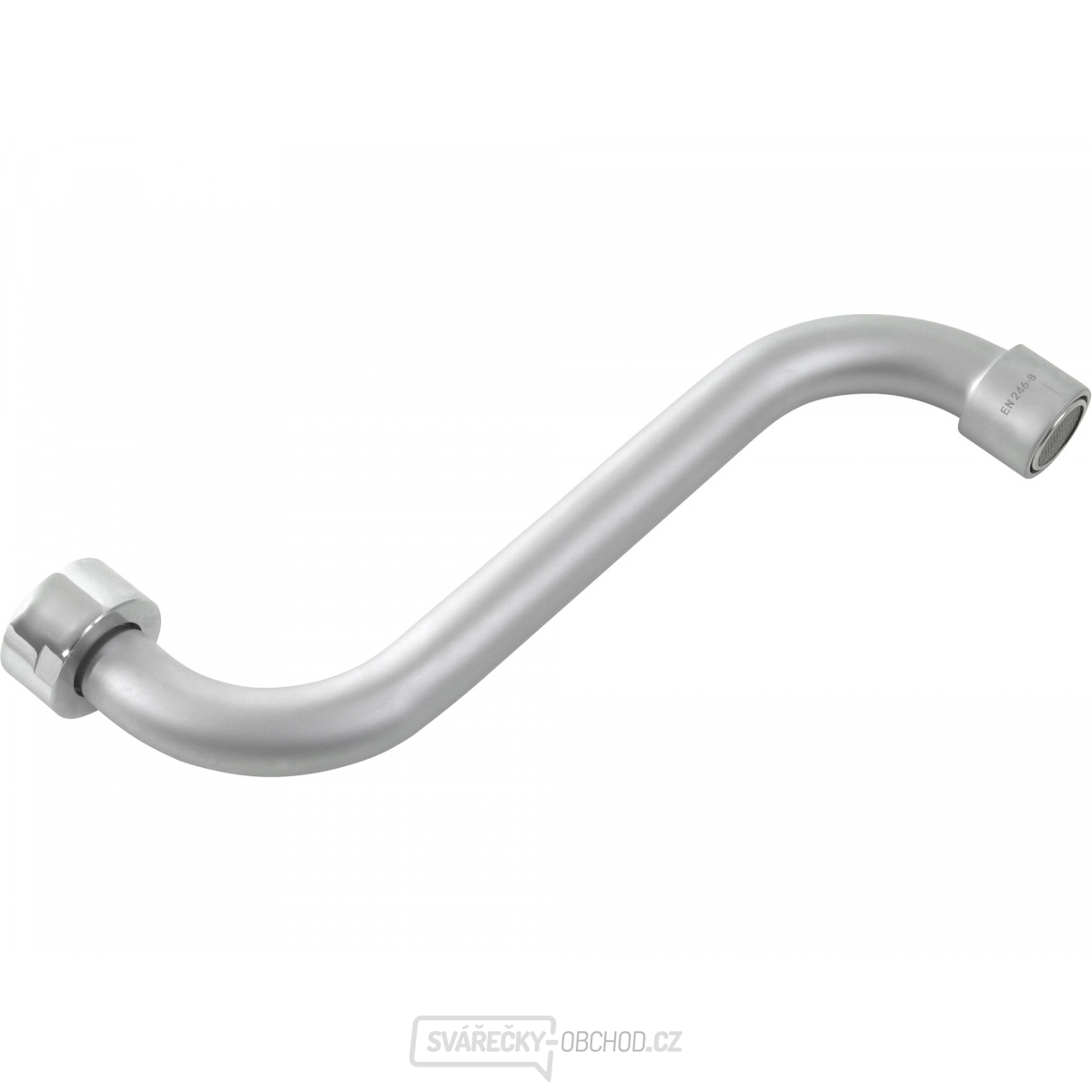 Ramínko S-zakřivení, 200mm, chrom, BALLETTO