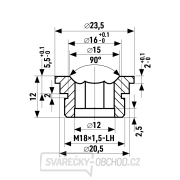 Sedlo mosazné, BALLETTO Náhled