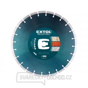 Kotouč diamantový řezný segmentový na BETON, 350x25,4mm Kotouč diamantový řezný segmentový na BETON, 350x25,4mm gallery main image