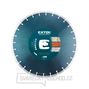 Kotouč diamantový řezný segmentový na BETON, 400x25,4mm Kotouč diamantový řezný segmentový na BETON, 400x25,4mm gallery main image