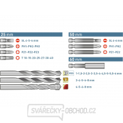 Sada vrtáků a hrotů, HSS, CrV - 44ks Náhled