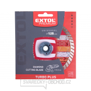 Kotouč diamantový řezný turbo plus, 125x22,2mm Náhled