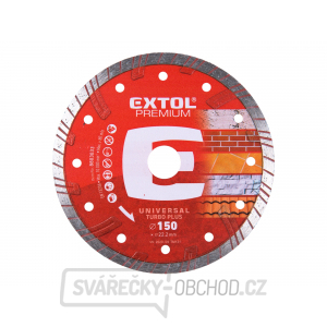 Kotouč diamantový řezný turbo plus, 150x22,2mm Kotouč diamantový řezný turbo plus, 150x22,2mm gallery main image