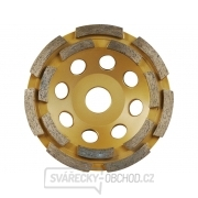 Kotouč diamantový brusný dvouřadý, 115x22,2mm gallery main image
