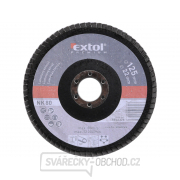 Kotouč lamelový šikmý korundový 125mm, zr. P80 gallery main image