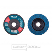 kotouč lamelový šikmý zirkonový, P40, 115mm, ZIRKON gallery main image