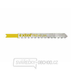 Plátky do přímočaré pily 5ks, 75x2,5mm, úchyt UNIVERSAL, HCS gallery main image