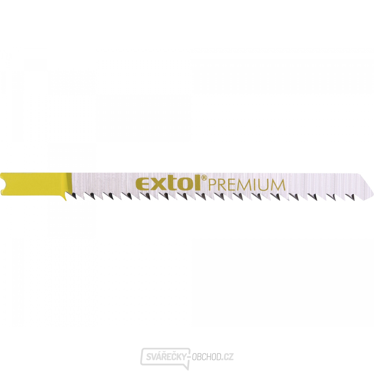Plátky do přímočaré pily 5ks, 75x2,5mm, úchyt UNIVERSAL, HCS