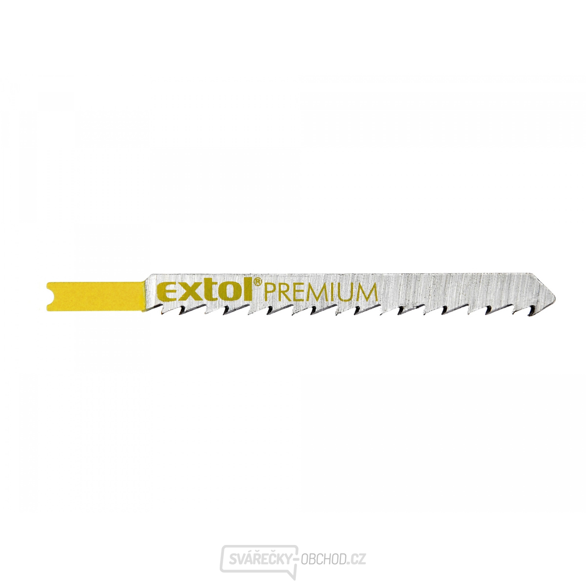 Plátky do přímočaré pily 5ks, 75x4,0mm, úchyt UNIVERSAL, HCS