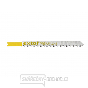 Plátky do přímočaré pily 5ks, 75x4,0mm, úchyt UNIVERSAL, HCS gallery main image