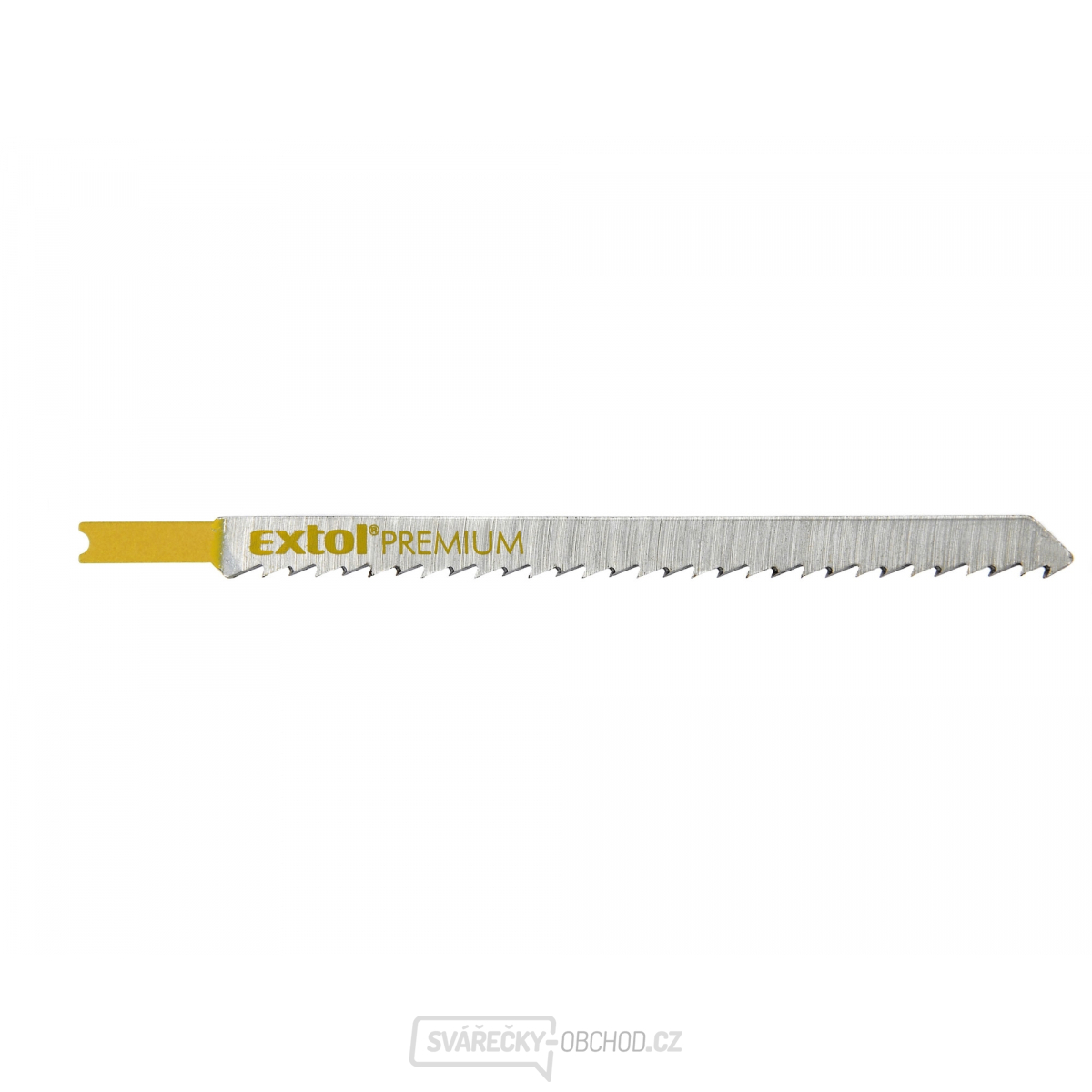 Plátky do přímočaré pily 5ks, 126x4,0mm, úchyt UNIVERSAL, HCS