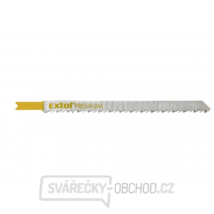 Plátky do přímočaré pily 5ks, 126x4,0mm, úchyt UNIVERSAL, HCS gallery main image