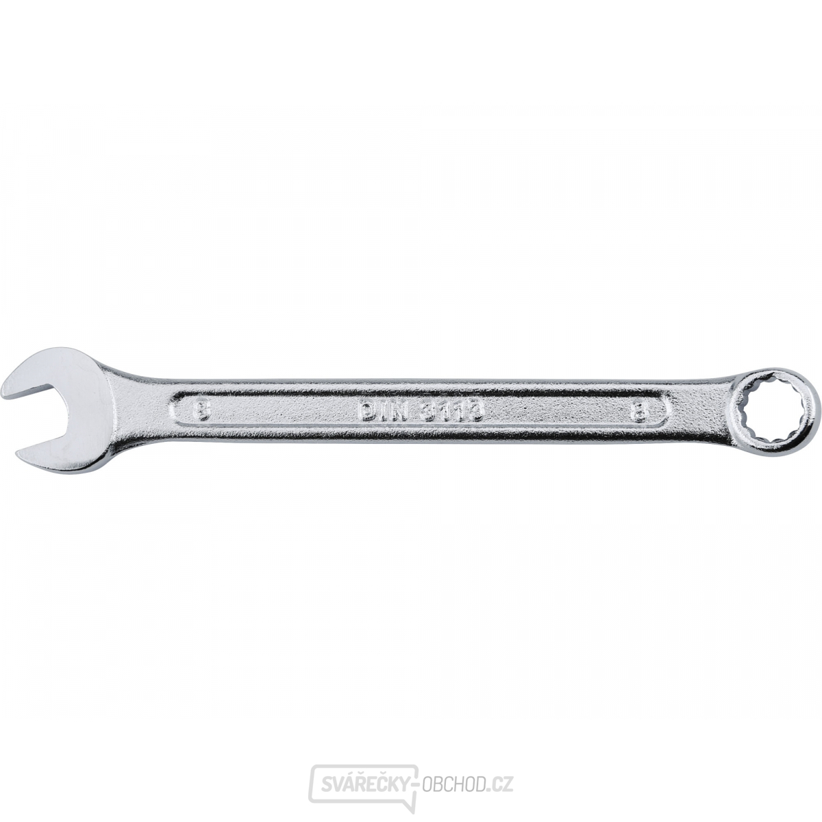 Klíč očkoplochý, 8mm, CrV