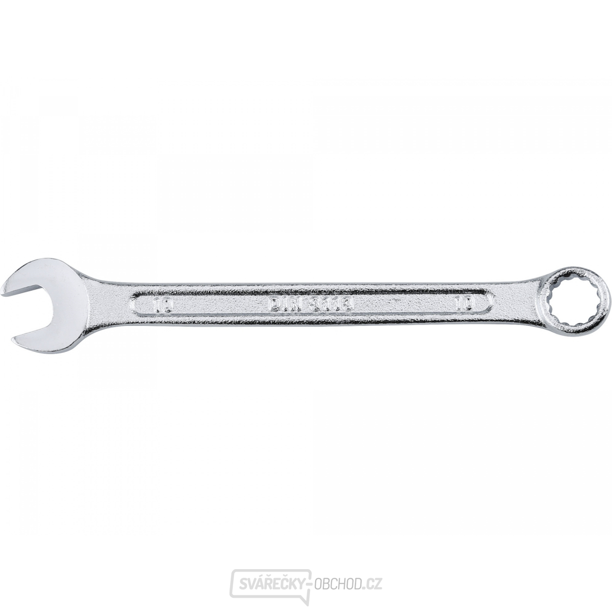 Klíč očkoplochý, 10mm, CrV